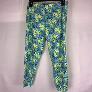 Disney Parks Cropped Mosaic Print Leggings
